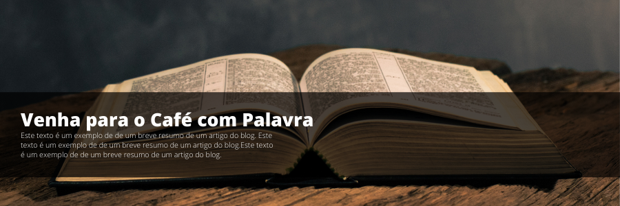 Café com Palavra