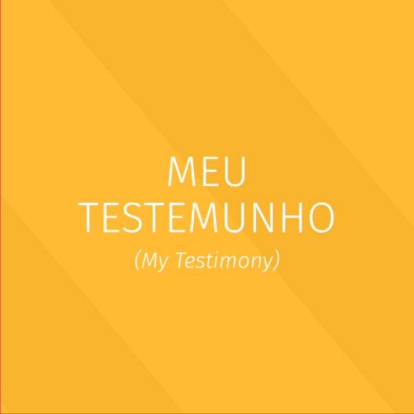 Praise - Meu testemunho - Pacote completo