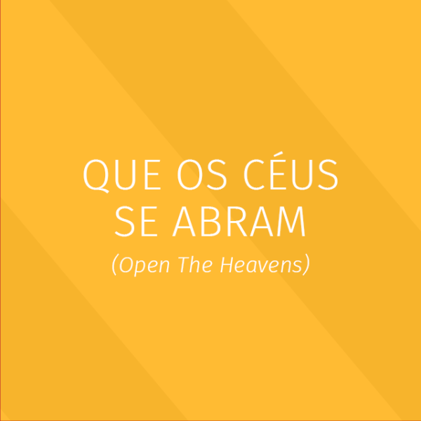 Praise - Que os céus se abram - Multitracks