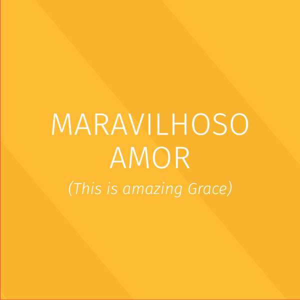 Praise - Maravilhoso Amor - Partitura